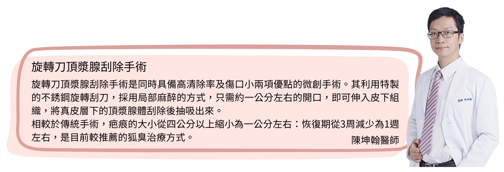 頂漿腺手術