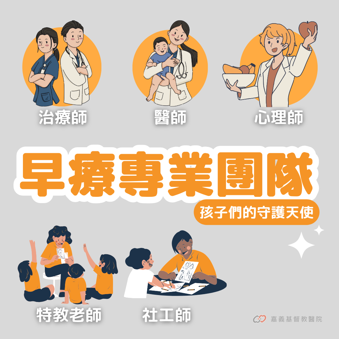 孩需要你，一起把愛放大：孩子成長的後盾，我們是早療專業團隊！