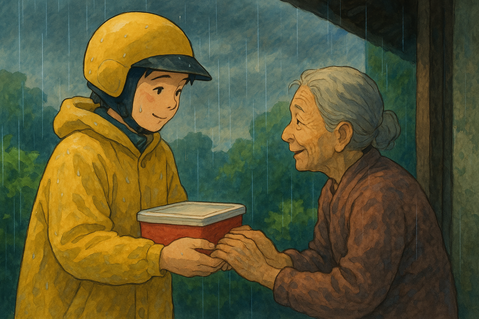 縣長照《施比受更有福，一份飯菜溫暖兩顆心》